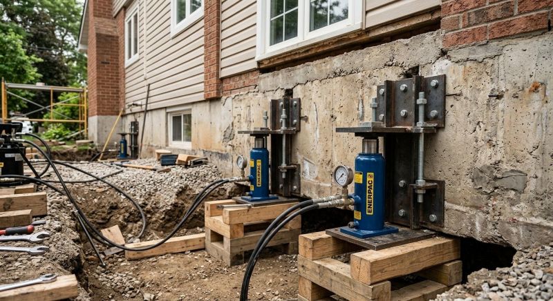 Foundation Jacking in South Jordan, UT