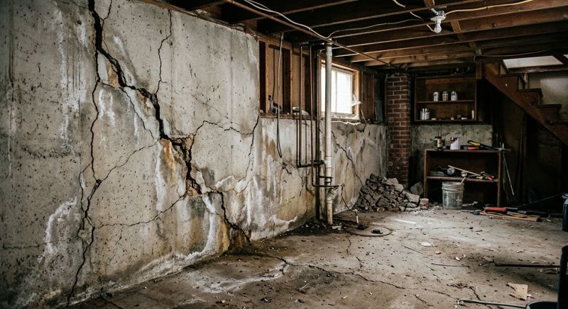 Basement Crack Repair in Riverton, UT