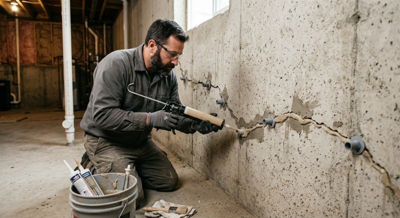 Basement Foundation Repair in Midvale, UT