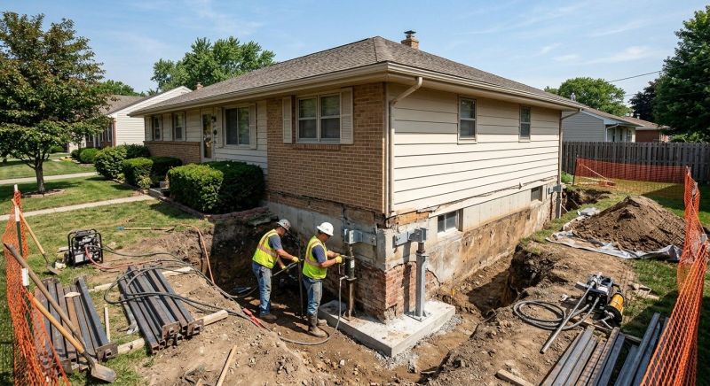 Building Foundation Repair in Magna, UT