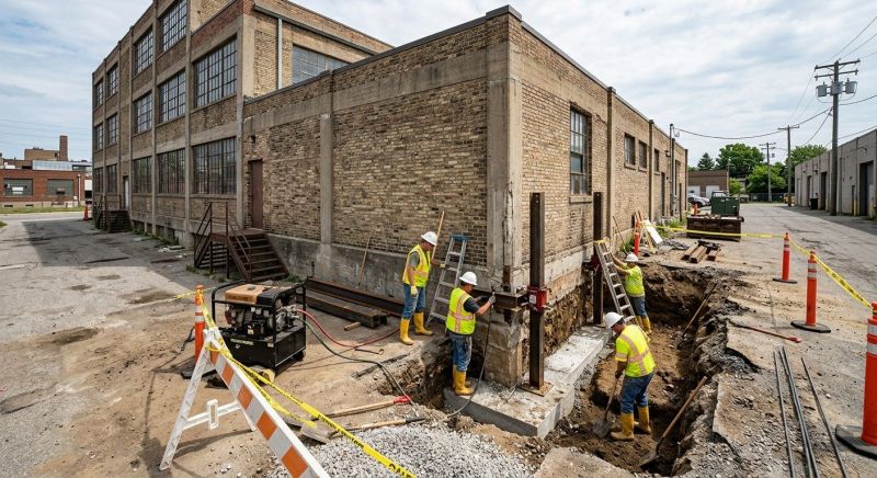 Building Foundation Repair in Millcreek, UT