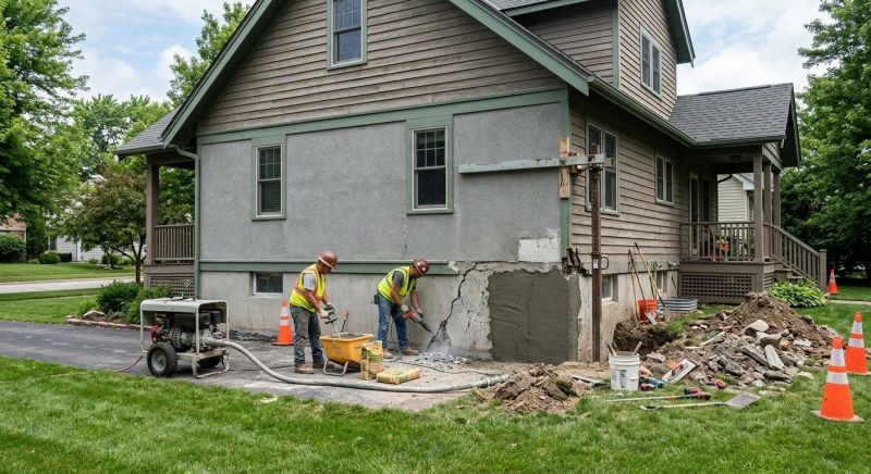 Building Foundation Repair in Orem, UT