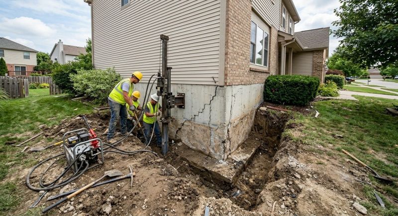 Building Foundation Repair in Pleasant Grove, UT