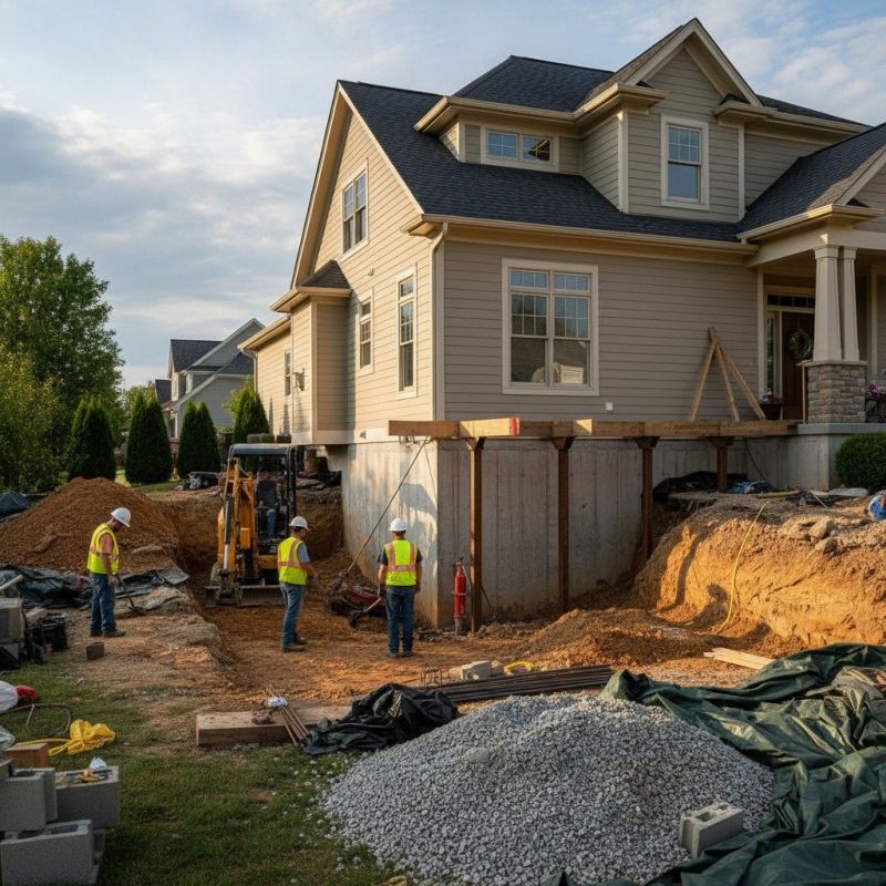 Building Foundation Repair in South Jordan, UT