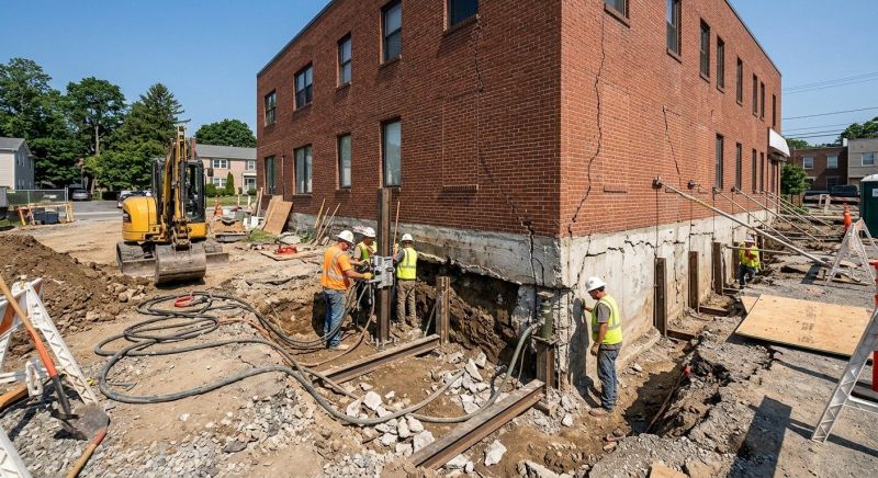 Building Foundation Repair in West Jordan, UT