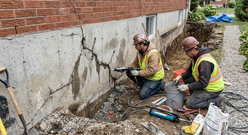 Cracked Foundation Repair in American Fork, UT
