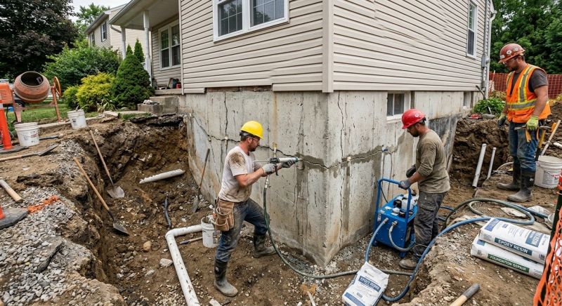 Cracked Foundation Repair in Sandy, UT