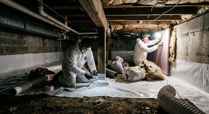 Crawl Space Leveling in Riverton, UT