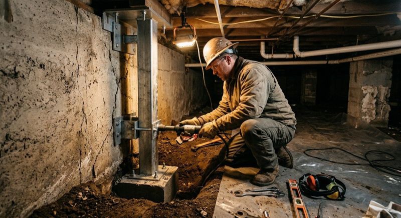 Crawlspace Foundation Repair in Midvale, UT