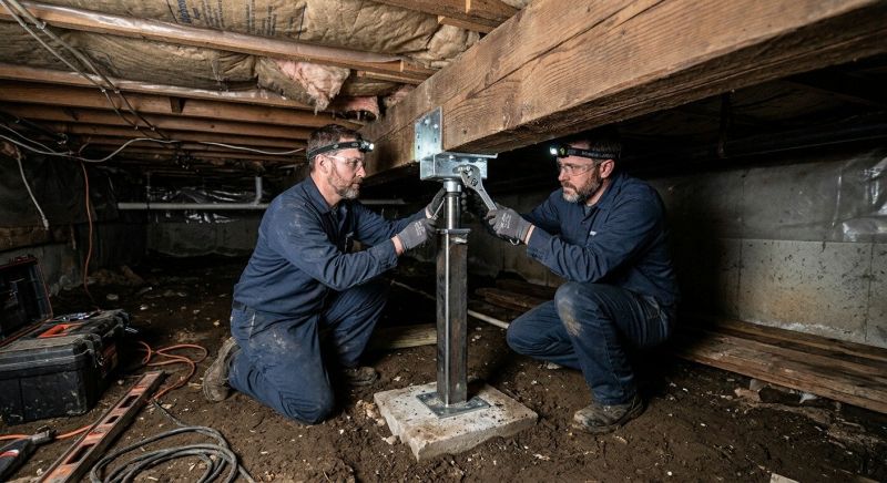 Crawlspace Foundation Repair in Pleasant Grove, UT