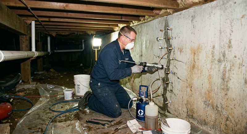 Deep Foundation Repair in Riverton, UT