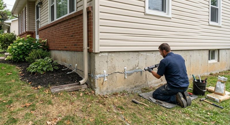 Foundation Cracks Repair in Riverton, UT