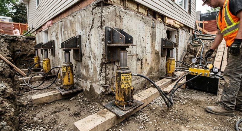 Foundation Jacking in American Fork, UT