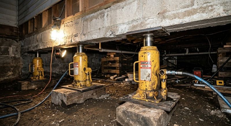 Foundation Jacking in American Fork, UT