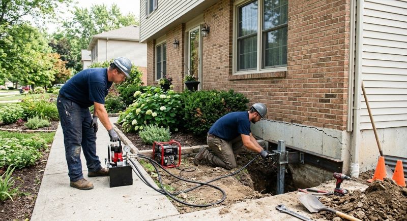 Foundation Jacking in Midvale, UT