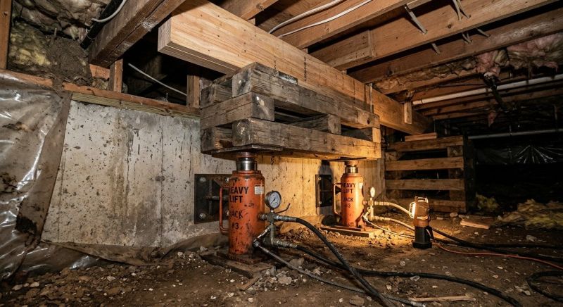 Foundation Jacking in Millcreek, UT