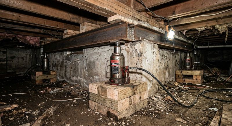 Foundation Jacking in Sandy, UT