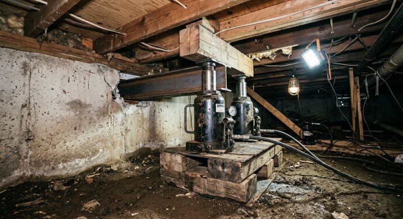 Foundation Jacking in Woods Cross, UT