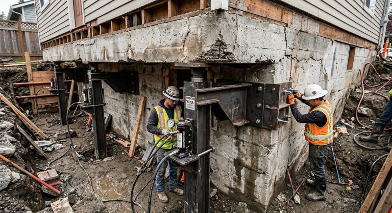 Foundation Lifting in Bountiful, UT
