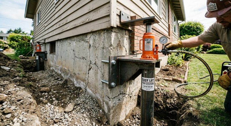 Foundation Lifting in Orem, UT