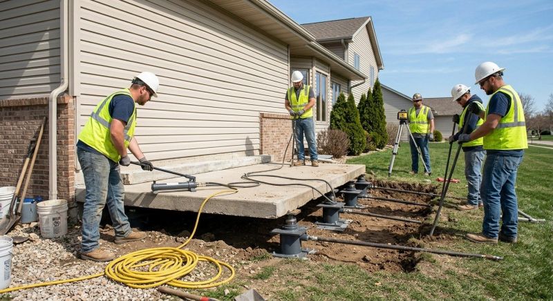 Foundation Lifting in Woods Cross, UT