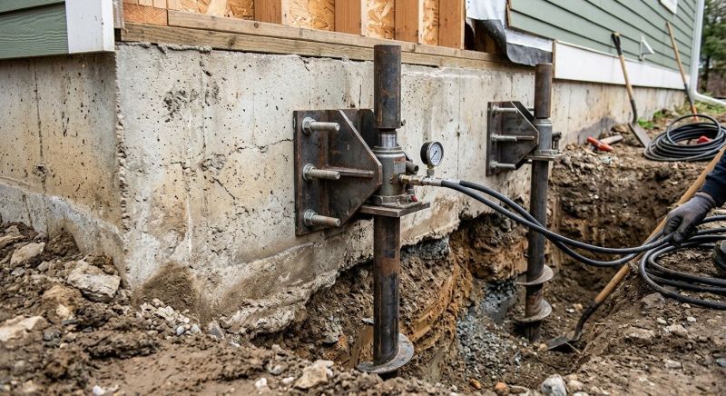 Foundation Pier Leveling in Riverton, UT
