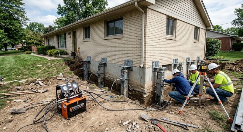 Foundation Pier Leveling in Riverton, UT