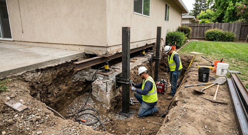 Foundation Pier Repair in Riverton, UT