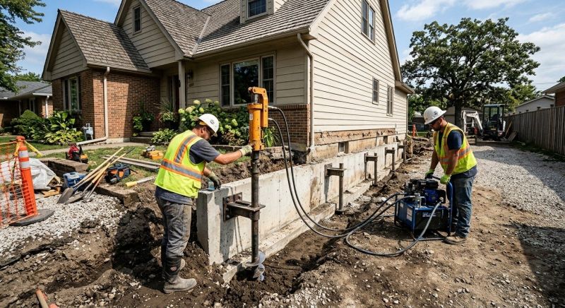 Foundation Stabilizing in Riverton, UT