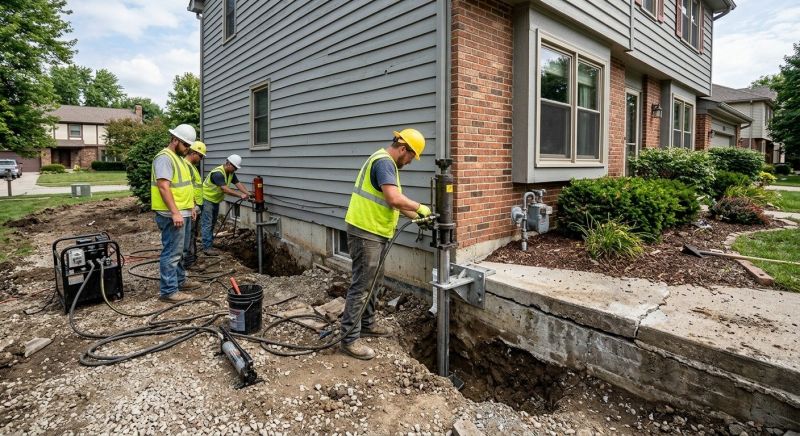 Foundation Stabilizing in Millcreek, UT