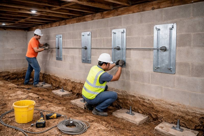 Foundation Stabilizing in Pleasant Grove, UT