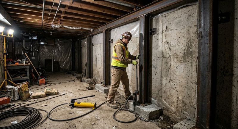 Foundation Stabilizing in South Jordan, UT
