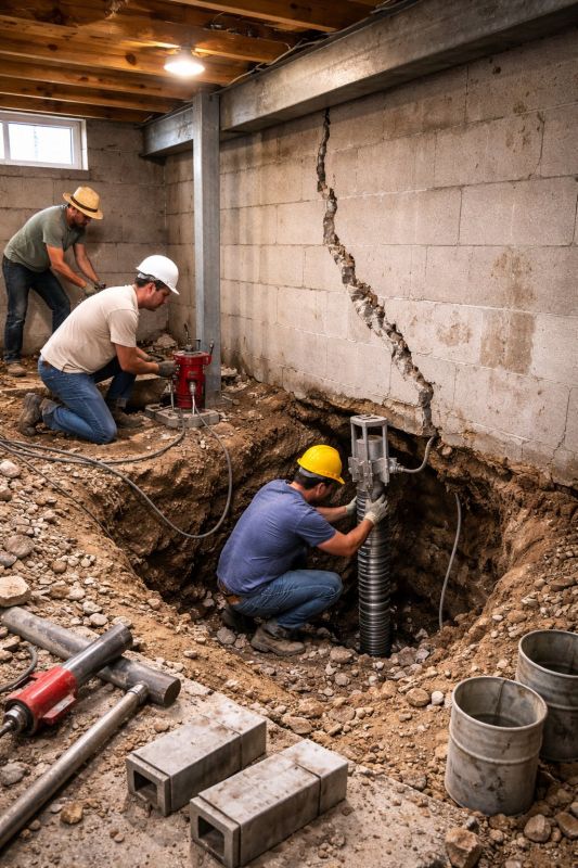 Foundation Structural Repair in Alpine, UT