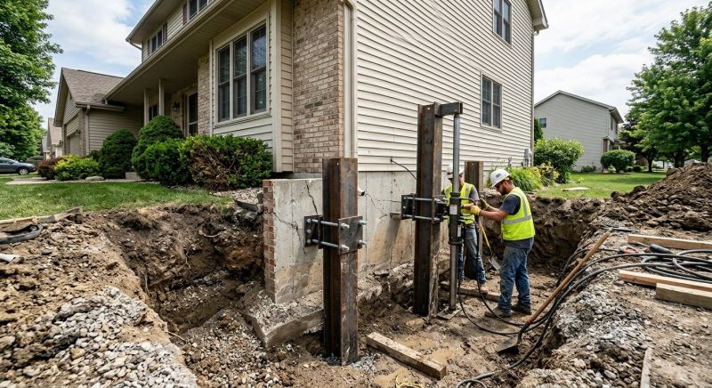 Foundation Underpinning in Riverton, UT