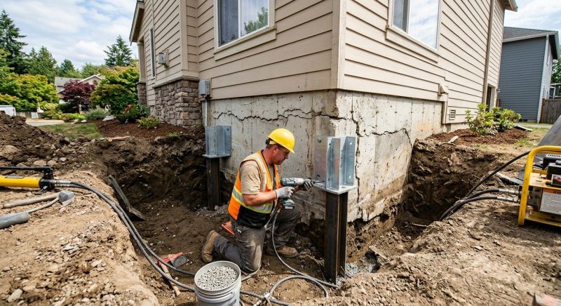 Home Foundation Repair in Midvale, UT
