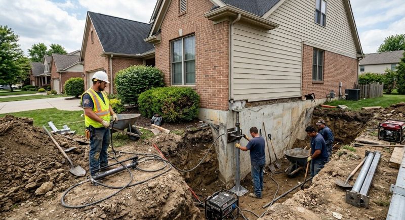 House Foundation Repair in Alpine, UT