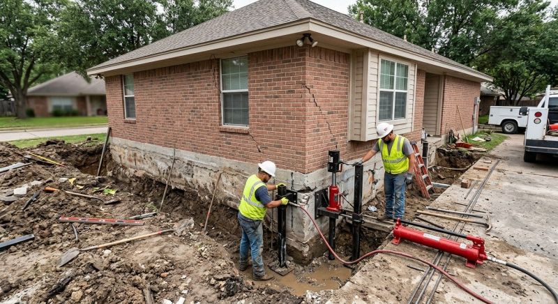 House Foundation Repair in Riverton, UT