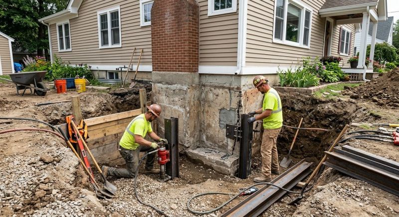 House Foundation Repair in North Salt Lake, UT