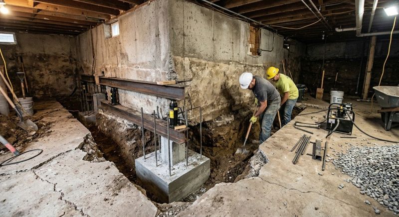 House Underpinning in Riverton, UT