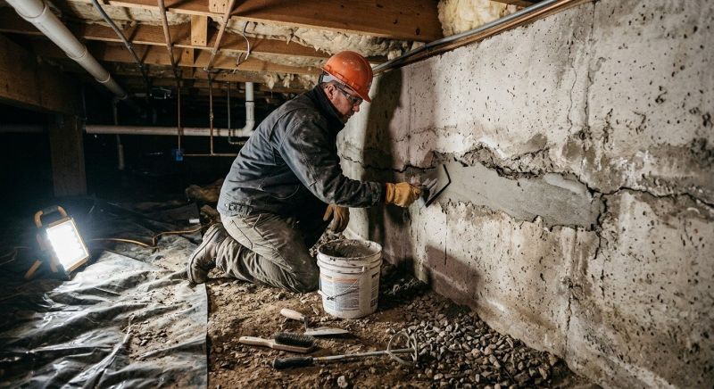Leaking Foundation Repair in Riverton, UT
