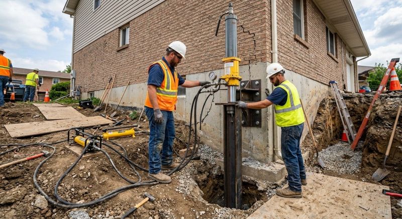 Settling Foundation Service in Alpine, UT