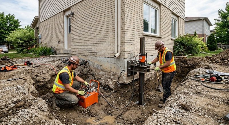 Sinking Foundation Lifting in Riverton, UT