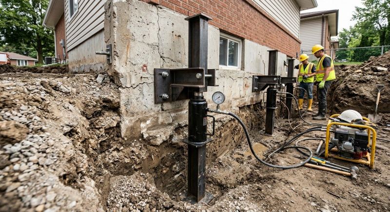 Sinking Foundation Lifting in Riverton, UT