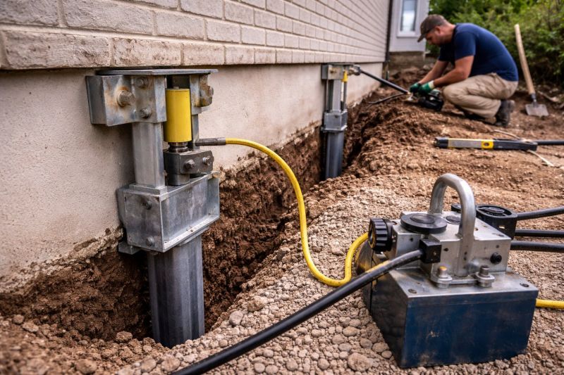 Sinking Foundation Repair in Tooele, UT
