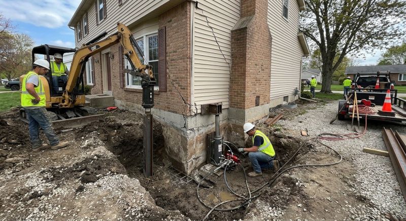 Sinking Foundation Repair in West Jordan, UT
