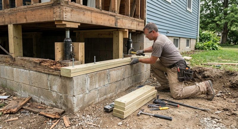 Slab Foundation Repair in Riverton, UT