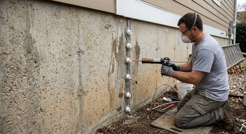 Structural Crack Repair in Riverton, UT