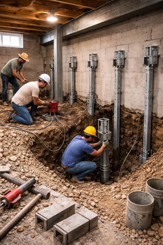 Structural Underpinning in Riverton, UT