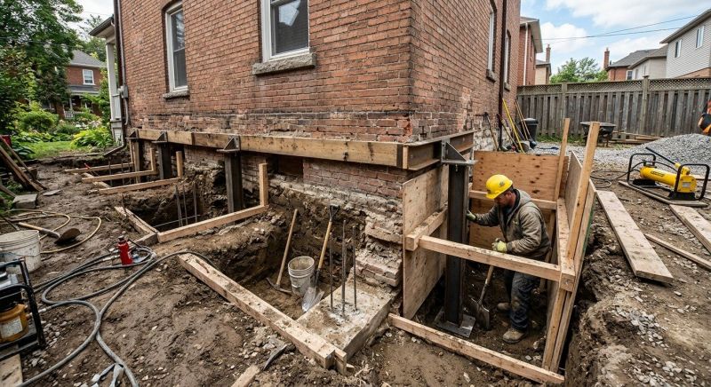 Structural Underpinning in Riverton, UT