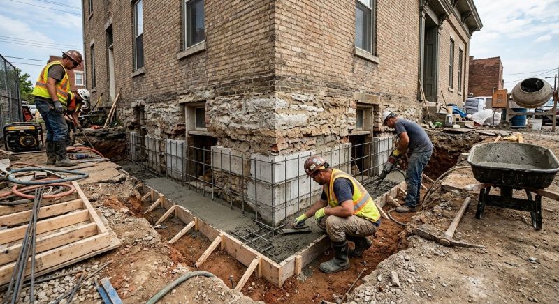 Underpinning Repair in Riverton, UT